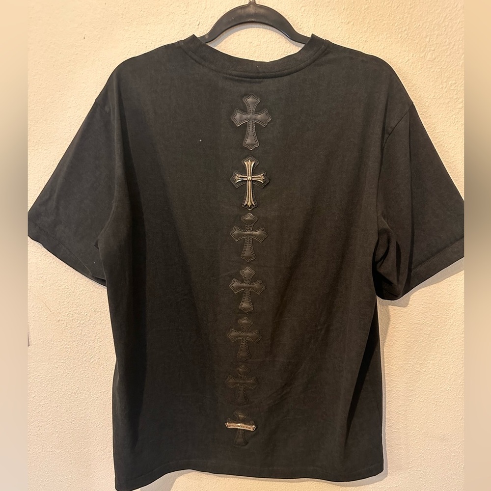 Chrome Hearts Men’s Oversized Black Tee